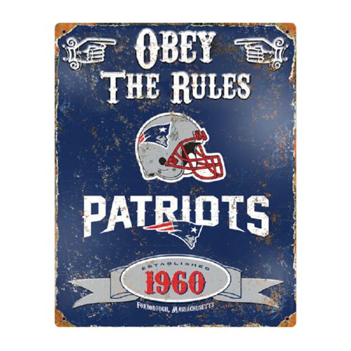 The Party Animal Patriots Vintage Metal Sign