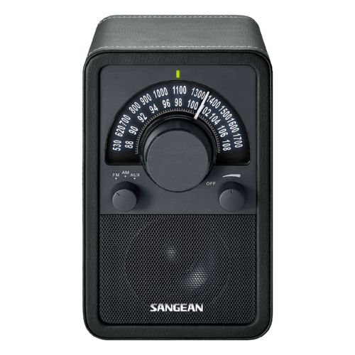 Sangean WR-15BK Clock/Portable Radio