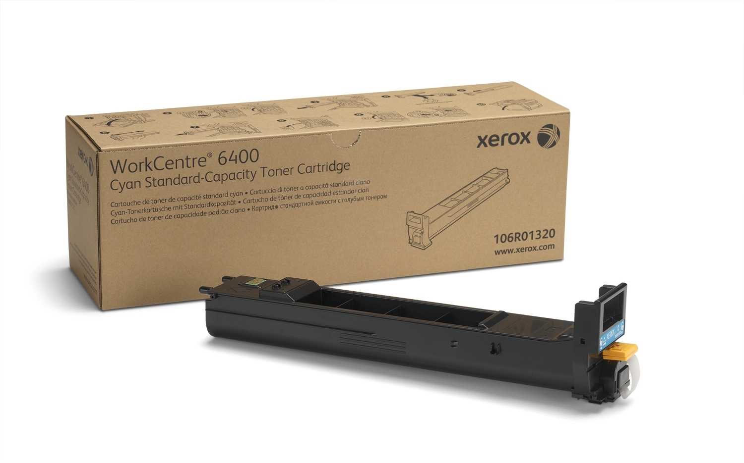 Xerox Standard Capacity Cyan Toner Cartridge (8000 pages)