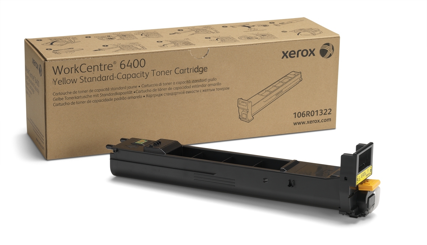 Xerox Standard Capacity Yellow Toner Cartridge (8000 pages)