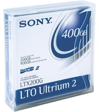 Sony Data Cart 200-400GB 609m LTO 1pk