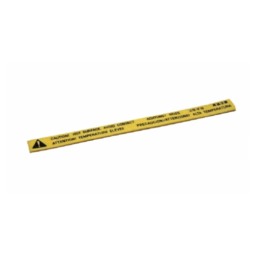 RS5-8380-AFT HP 4  , 4+ , 5Si Felt Caution Label, 6 13 , 16 X 1 , 2