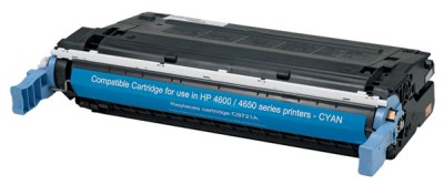 C9721A Compatible toner cartridge for HP Color LaserJet 4600 Series, 4650 Series produces 8,000 pages at 6% coverage.