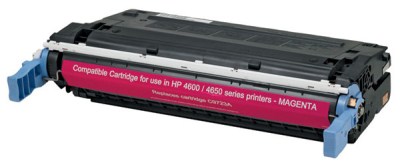 C9723A Compatible toner cartridge for HP Color LaserJet 4600 Series, 4650 Series produces 8,000 pages at 6% coverage.