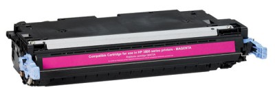 Q7583A Compatible laser cartridge for HP Color LaserJet 3800, CP3505 Series produces 6,000 pages at 5% coverage.