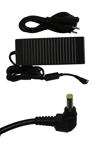 Toshiba AC Adapter PA3290U-2ACA (19 V, 6.3 Amp, 120 Watt, 5.5mm x 2.5mmYellow Tip)