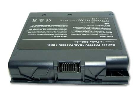 Toshiba Satellite 1900 Battery (14.8V, 6600 mAh, Li-ion 12 Cells)