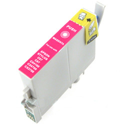 Magenta Inkjet Cartridge compatible with the Epson (Epson88) T088320