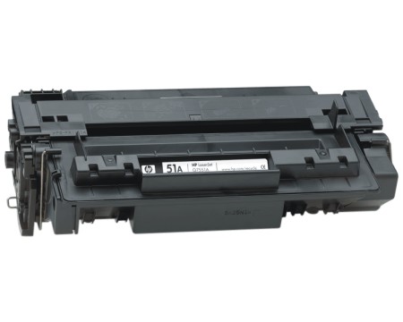 Black MICR Toner Cartridge compatible with the HP (HP51A) Q7551A