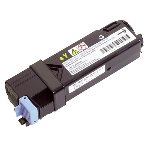 High Capacity Yellow Laser Toner compatible with the Dell 330-1391