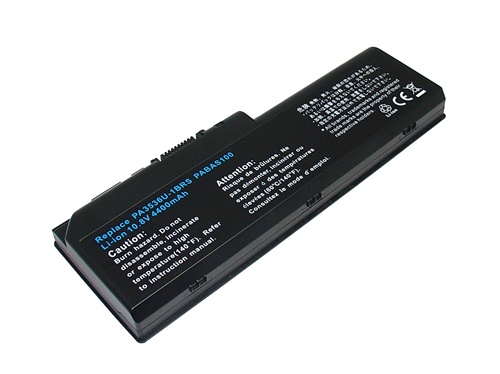 Toshiba Satellite P200/P300/X300 Battery (10.8V, 4400 mAh, Li-ion 6 Cells)