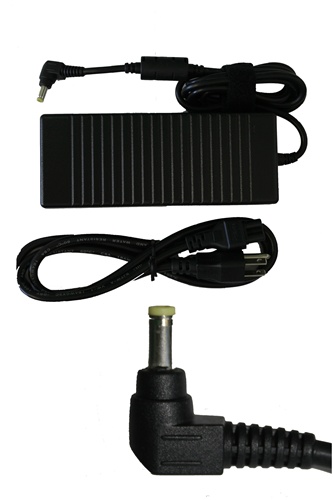 HP/Compaq AC Adapter 350775-001 (18.5 V, 6.5 Amp, 120 Watt, 5.5mm x 2.5mmYellow Tip)