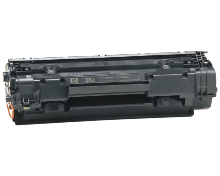 Black MICR Toner Cartridge compatible with the HP (MICR) CB436A