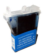 Cyan Inkjet Cartridge compatible with the Brother LC-31C