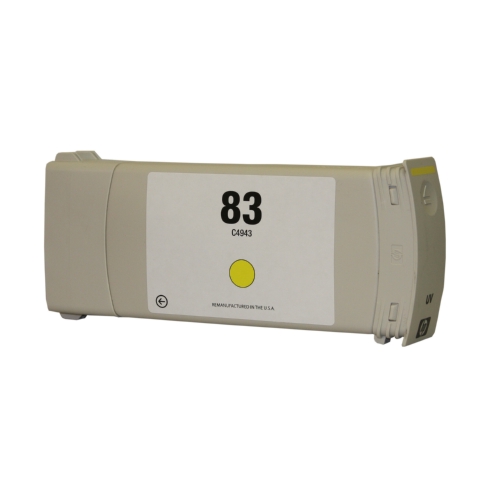 HP Remanufactured C4943A Ink Cartridge Pigment yellow 680 ml HP83