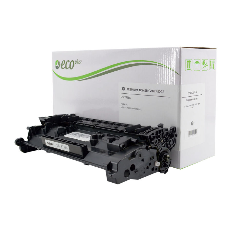 HP CF258A 58A Black Toner Cartridge with OEM Chip