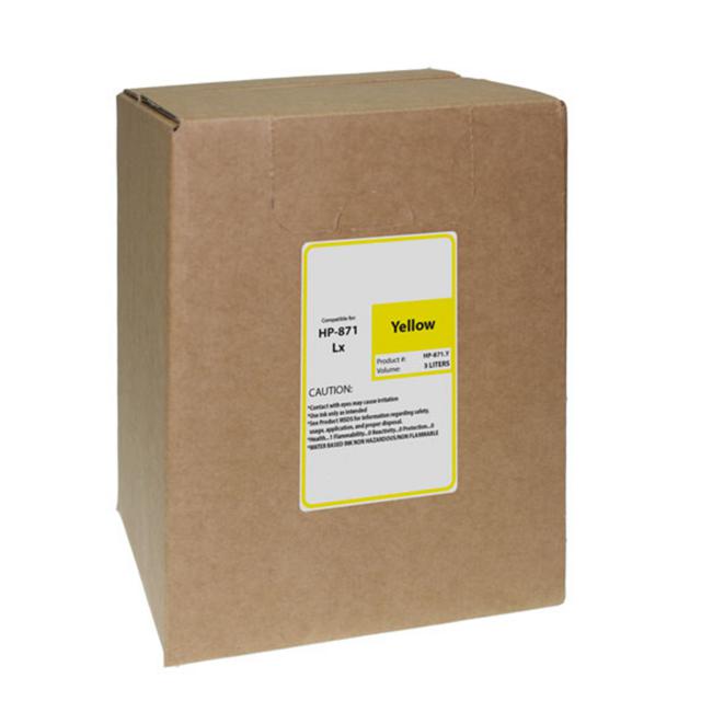 HP Compatible Latex G0Y81D 871A Yellow ink Bag