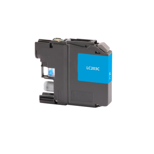 Compatible Brother LC203XL Cyan High Yield Ink Cartridge 