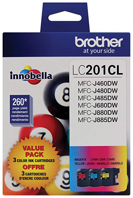 Brother Genuine LC2013PKS Cyan, Magenta, Yellow Original Ink Cartridges Multi-pack