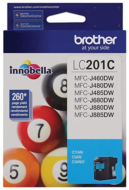 Brother LC-201C Cyan Ink Cartridge