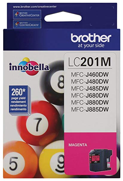 Brother LC-201M Magenta Ink Cartridge