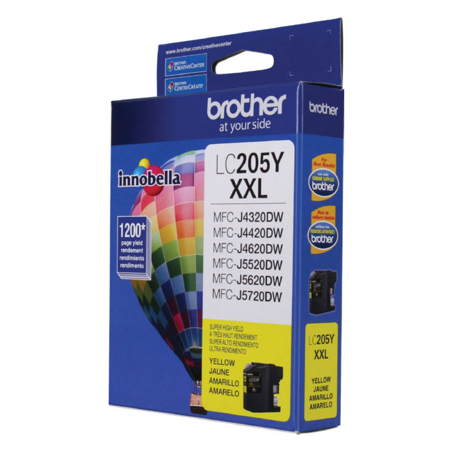 Brother LC205Y InkJet Cartridge