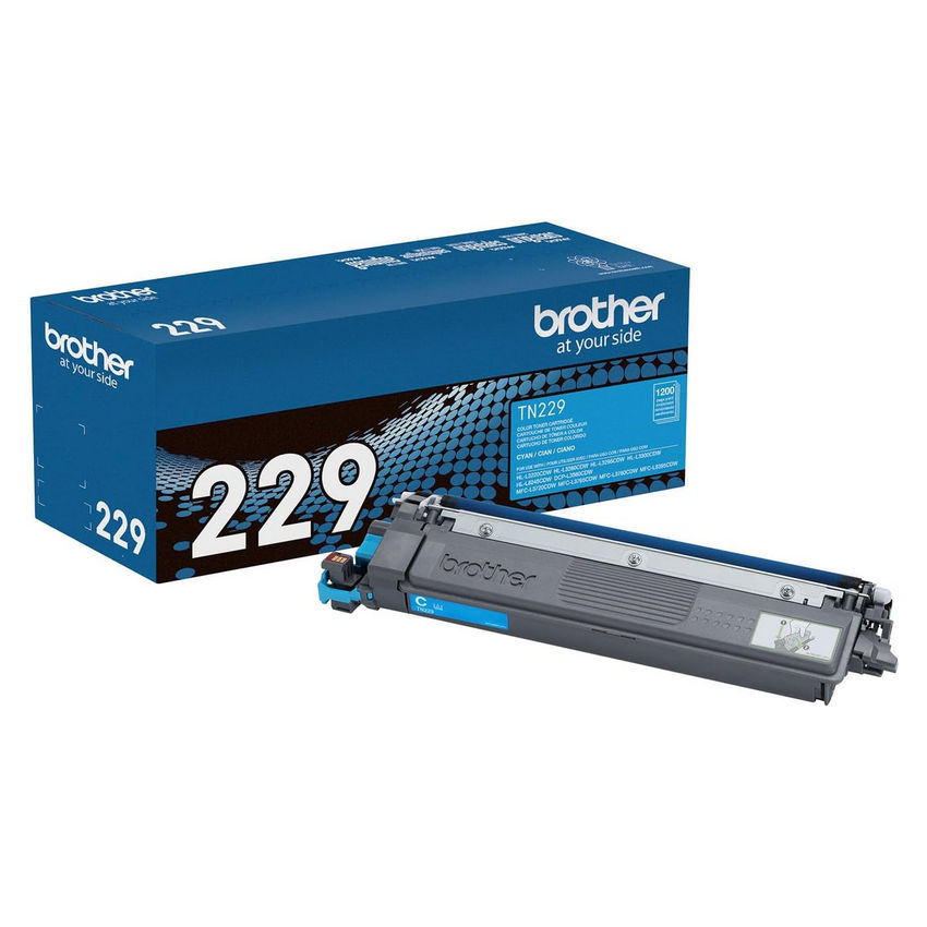 Brother TN229C Cyan Toner Cartridge (1200 Yield)