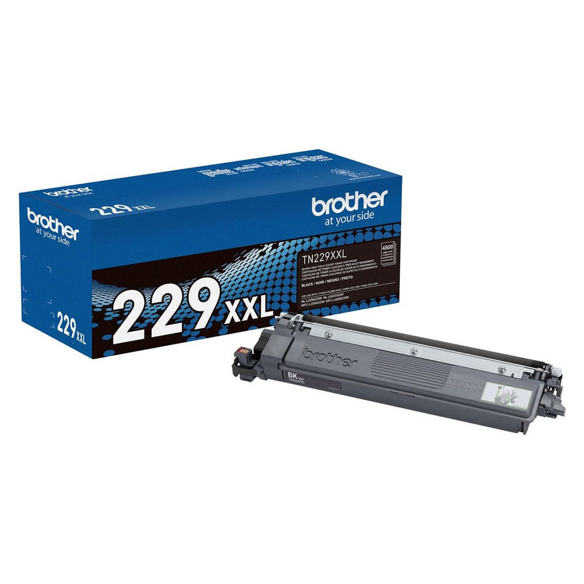 Brother TN229XXLBK Super High Yield Black Toner Cartridge (4500 Yield)