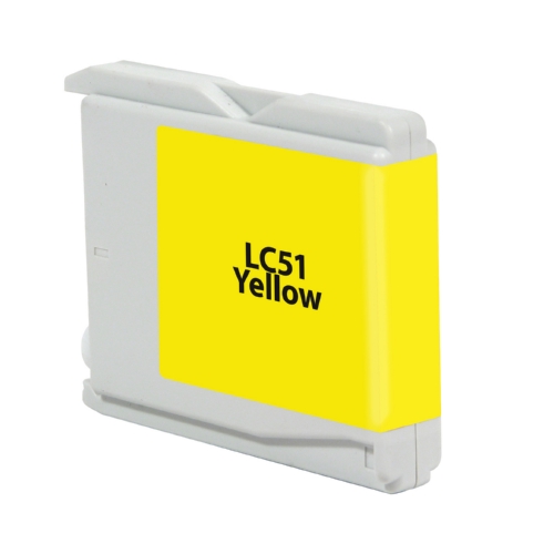 Brother LC51Y Yellow Inkjet Cartridge