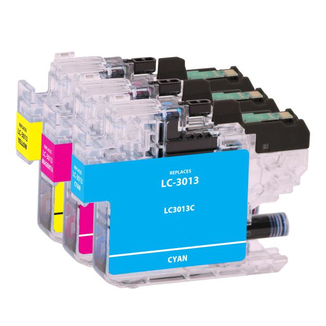 Brother Compatible LC30132PKS High Yield Cyan Magenta Yellow Ink Cartridge Multipack