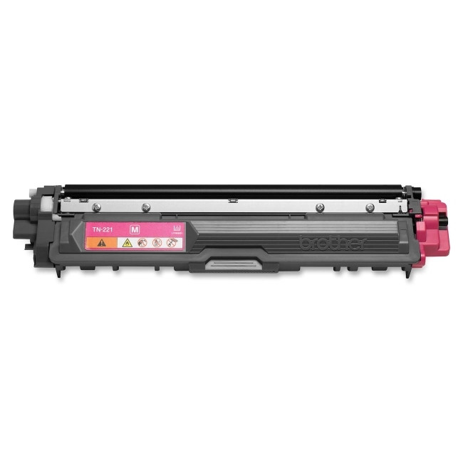 Replacement Magenta Toner Cartridge compatible with the Brother TN221M