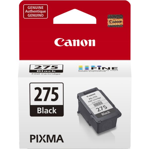 Canon PG-275 Black Ink Cartridge, 4982C001