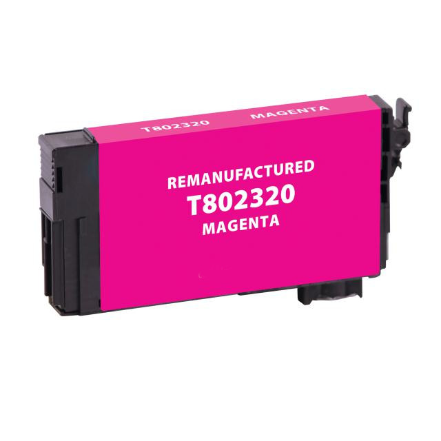 Epson Remanufactured T802320 Magenta Ink Cartridge