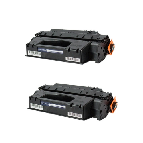 HP CF280X Dual Pack(HP 80X) Black Toner Cartridge