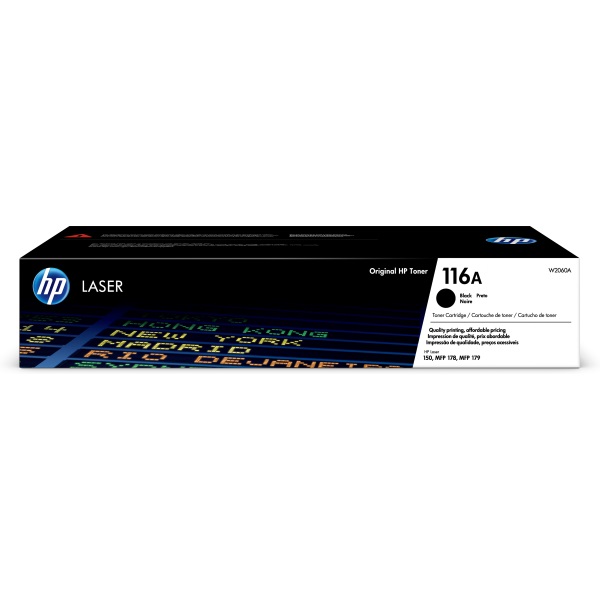 HP 116A (W2060A)  Black Original LaserJet Toner Cartridge