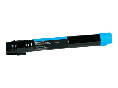 Cyan Toner Cartridge compatible with the Lexmark X950X2CG