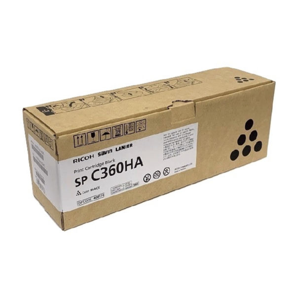 Ricoh 408176 Black Toner Cartridge 7k yld