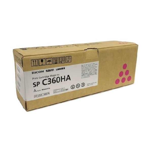 Ricoh 408178 Magenta Toner Cartridge 5k yld