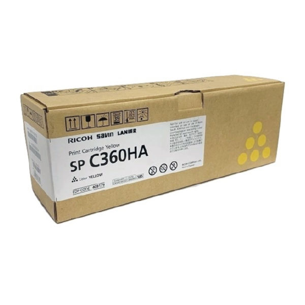 Ricoh 408179 Yellow Toner Cartridge 5k yld