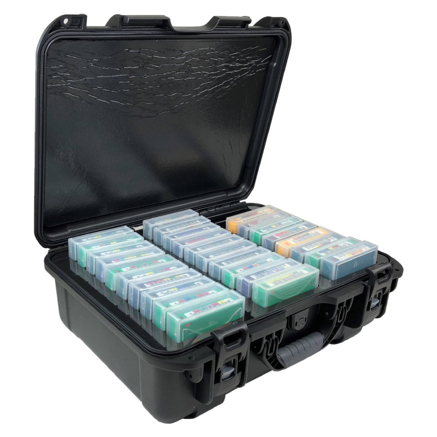TeraTurtle LT0 Premium Protective Case - 30 Capacity (with jewel case)