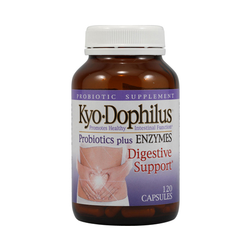 Kyolic KyoDophilus Probiotics Plus Enzymes 120 Capsules My Natures