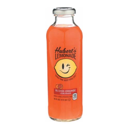 Huberts Lemonade - Blood Orange - Case of 12 - 16 fl oz