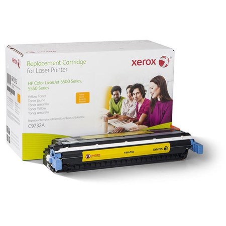 Xerox Remanufactured Yellow Toner Cartridge (Alternative for HP C9732A 645A)