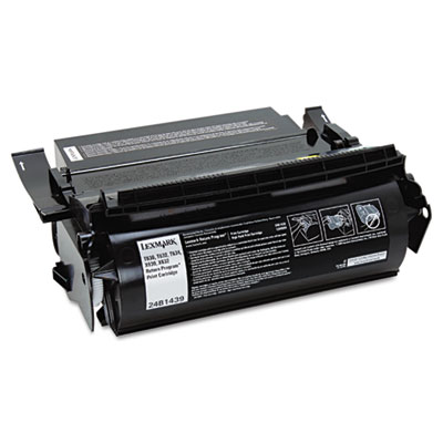 Lexmark 12A6765 Black Laser Toner Cartridge