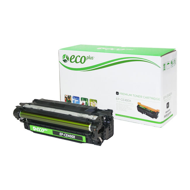 Replacement Black Toner Cartridge compatible with the HP507A/CE400X