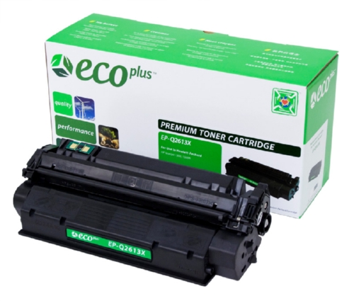 EcoPlus High Capacity Black Toner Cartridge compatible with the HP (HP ...