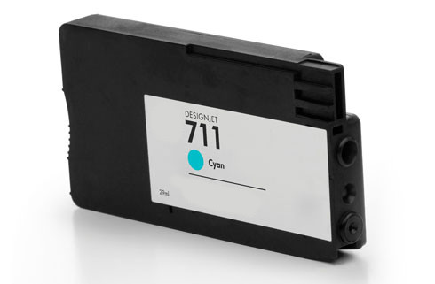 HP CZ130A (HP 711A) Cyan Inkjet Cartridge