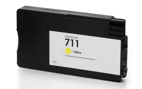 HP CZ132A (HP 711A) Yellow Inkjet Cartridge