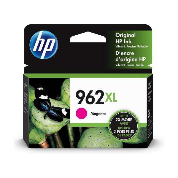 HP 962XL Ink Cartridge, Magenta (3JA01AN)