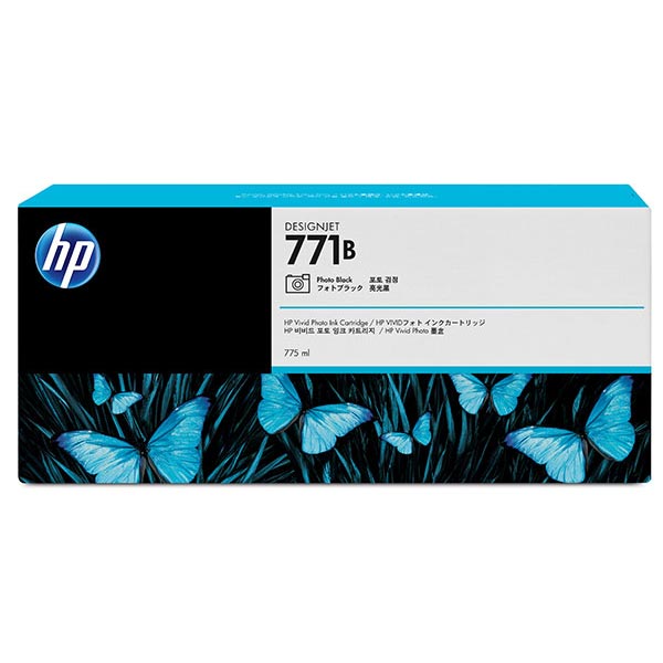 HP 771A 775-ml Photo Black DesignJet Ink Cartridge (B6Y21A)